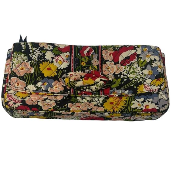 VERA BRADLEY Knot Just A Clutch RETIRED Poppy Fields Shoulder Bag - Picture 2 of 10